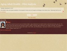 Tablet Screenshot of agingadulthealth.blogspot.com