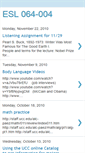 Mobile Screenshot of esl064004.blogspot.com