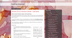 Desktop Screenshot of heatherdearest.blogspot.com