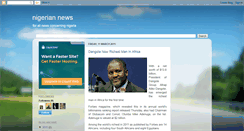 Desktop Screenshot of ournaijanews.blogspot.com