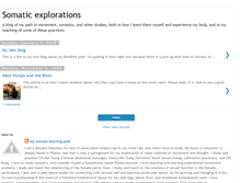 Tablet Screenshot of mysomaticpath.blogspot.com