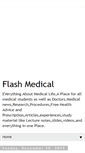 Mobile Screenshot of flashmedical.blogspot.com