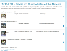 Tablet Screenshot of fabriartemoveis.blogspot.com