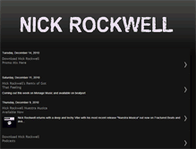 Tablet Screenshot of nickrockwell.blogspot.com