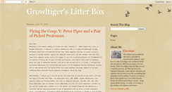 Desktop Screenshot of growltigerslitterbox.blogspot.com