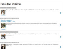 Tablet Screenshot of hollinhallweddings.blogspot.com