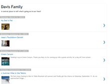 Tablet Screenshot of davisfamilies.blogspot.com