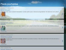 Tablet Screenshot of paulapuuhastaa.blogspot.com