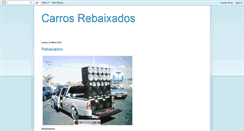 Desktop Screenshot of carros-rebaixados-guides.blogspot.com