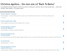 Tablet Screenshot of christinaaguilera-backtobasics.blogspot.com