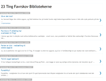 Tablet Screenshot of favrskovbibliotekerne.blogspot.com