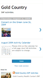 Mobile Screenshot of goldcountrysnfactivities.blogspot.com