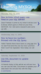 Mobile Screenshot of learning-mysql.blogspot.com
