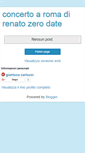 Mobile Screenshot of concerti-renato-zero.blogspot.com