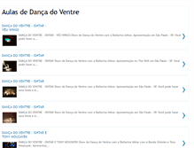 Tablet Screenshot of dancadoventre-aulas.blogspot.com