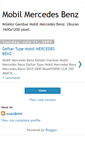 Mobile Screenshot of mobil-mercedes.blogspot.com
