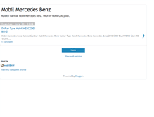 Tablet Screenshot of mobil-mercedes.blogspot.com