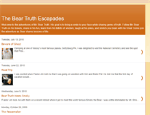 Tablet Screenshot of beartruthescapades.blogspot.com
