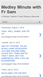 Mobile Screenshot of medleyminute.blogspot.com