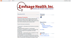 Desktop Screenshot of envisagehealth.blogspot.com