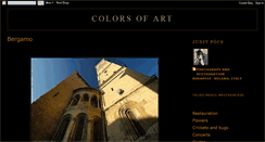 Desktop Screenshot of coloursofart.blogspot.com