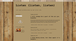 Desktop Screenshot of bangtheradio.blogspot.com