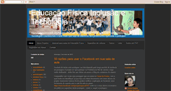 Desktop Screenshot of educacaofisinctec.blogspot.com