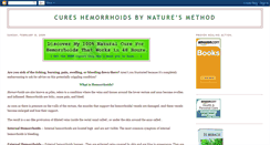 Desktop Screenshot of hemorrhoidcurenow.blogspot.com