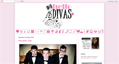 Desktop Screenshot of hellodivas.blogspot.com