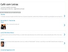 Tablet Screenshot of cafecom-letras.blogspot.com