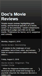 Mobile Screenshot of moviereviewsbydoc.blogspot.com