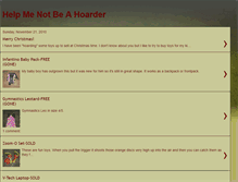 Tablet Screenshot of helpmenotbeahoarder.blogspot.com