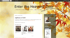 Desktop Screenshot of angelinyou.blogspot.com