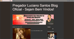 Desktop Screenshot of pregadorlucianosantos.blogspot.com