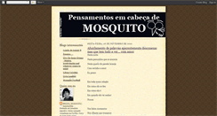 Desktop Screenshot of mosquito-pensante.blogspot.com