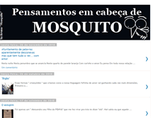 Tablet Screenshot of mosquito-pensante.blogspot.com
