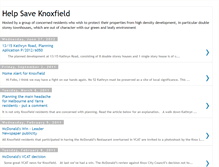 Tablet Screenshot of helpsaveknoxfield.blogspot.com