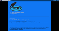 Desktop Screenshot of nicksloungeberkeley.blogspot.com