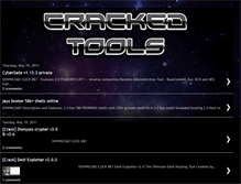 Tablet Screenshot of crackedcrypters.blogspot.com