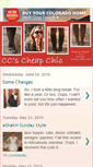 Mobile Screenshot of ccscheapchic.blogspot.com