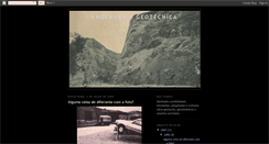 Desktop Screenshot of geossinteticos.blogspot.com