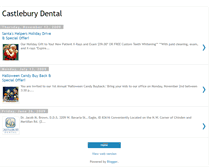 Tablet Screenshot of castleburydental.blogspot.com