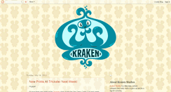 Desktop Screenshot of krakenstudios.blogspot.com