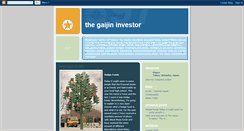 Desktop Screenshot of gaijin-investor-shinjuku-finance.blogspot.com