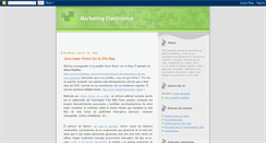 Desktop Screenshot of marketing-electronico.blogspot.com