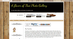 Desktop Screenshot of aflavorofthaiphotogallery.blogspot.com