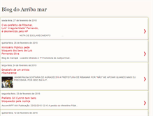 Tablet Screenshot of blogdoarribamar.blogspot.com