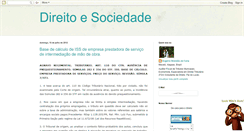 Desktop Screenshot of decaraparaodireito.blogspot.com