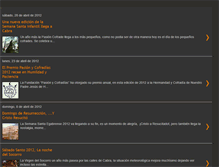 Tablet Screenshot of jovenescofradescabra.blogspot.com