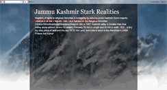 Desktop Screenshot of jammukashmirrealities.blogspot.com